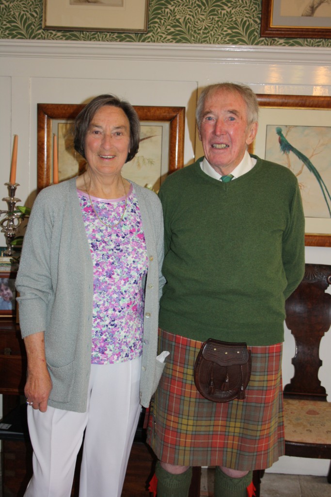 Picture of Joy and Peter McWhirter on the occasion of Joys 80th birthday celebration (April 2015)