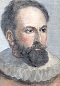 Willoughby Marston Garsia painted by his son Willoughby as if he was the Count of Burgos
