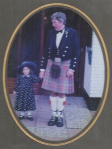 Peter Mcwhiter and a grandaughter